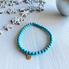 Load image into Gallery viewer, Light Turquoise Stone Bracelet
