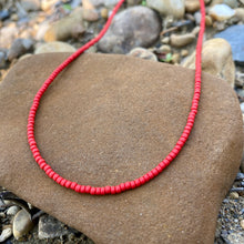 Load image into Gallery viewer, Stone Seed Bead Necklace
