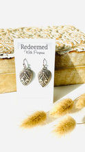 Load image into Gallery viewer, Mayan Electroplated Earrings Silver
