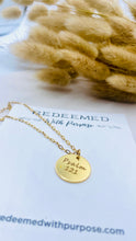 Load image into Gallery viewer, Psalm 121 Charm Necklace
