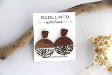 Load image into Gallery viewer, Safari Wood Earrings
