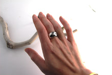 Load image into Gallery viewer, Silver Dome Ring
