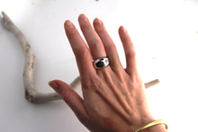 Load image into Gallery viewer, Silver Dome Ring
