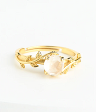 Load image into Gallery viewer, Enchanted Vine Moonstone Ring
