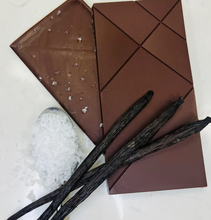 Load image into Gallery viewer, NEW Vietnamese Vanilla Sea Salt Craft Chocolate
