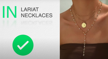 Load image into Gallery viewer, Lariat Compass Necklace
