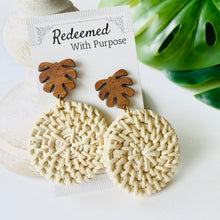 Load image into Gallery viewer, Rattan Earrings
