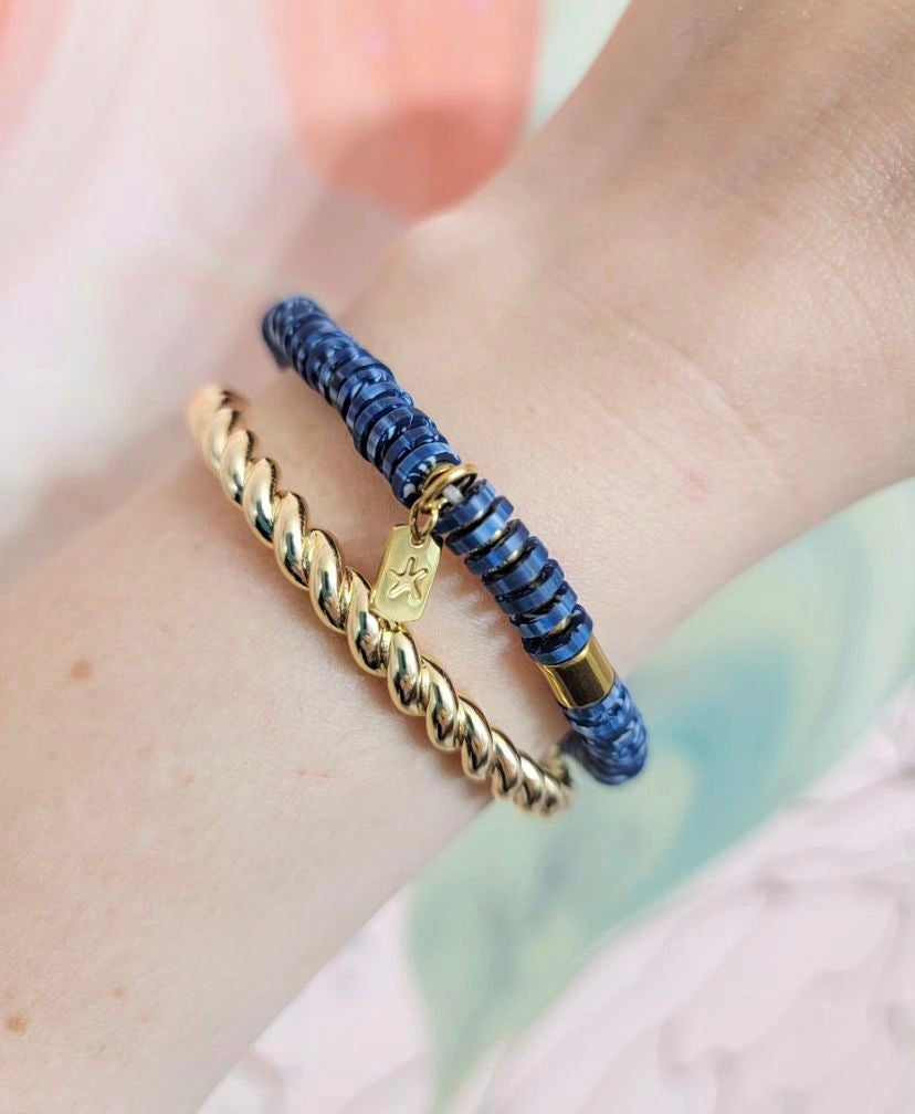 Inspired Bracelet in Blue