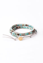Load image into Gallery viewer, Joy Turquoise Wrap Bracelet
