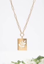 Load image into Gallery viewer, Shared Hope Leaf Necklace
