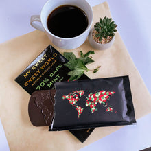 Load image into Gallery viewer, Vegan 70% Dark Mint  - SLAVERY FREE Chocolate
