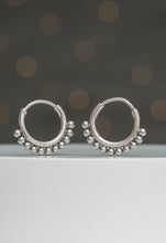 Load image into Gallery viewer, Chime Hoops in Silver
