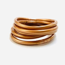 Load image into Gallery viewer, Matte Copper Dust Filled Thai Bangles image 3
