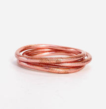 Load image into Gallery viewer, DISCOUNTED KIDS Thai Bangles Rose gold
