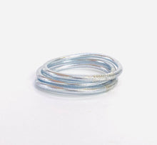 Load image into Gallery viewer, DISCOUNTED KIDS Thai Bangles Silver
