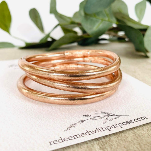 Champagne Thai Bangles - Redeemed With Purpose