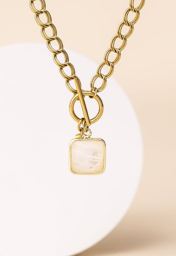 Mother of Pearl Abundant Hope Necklace