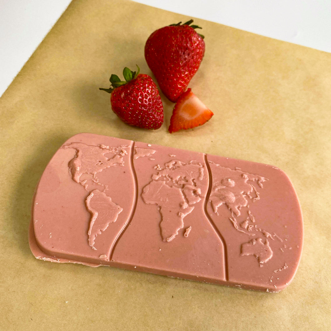 Strawberry - SLAVERY FREE, Preservative Free Small Batch Chocolate!