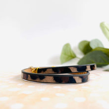 Load image into Gallery viewer, Taupe Leopard Wrap Bracelet

