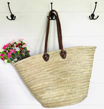 Load image into Gallery viewer, Handwoven Moroccan Market Basket - Redeemed With Purpose
