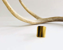 Load image into Gallery viewer, Brass Statement Ring - Redeemed With Purpose
